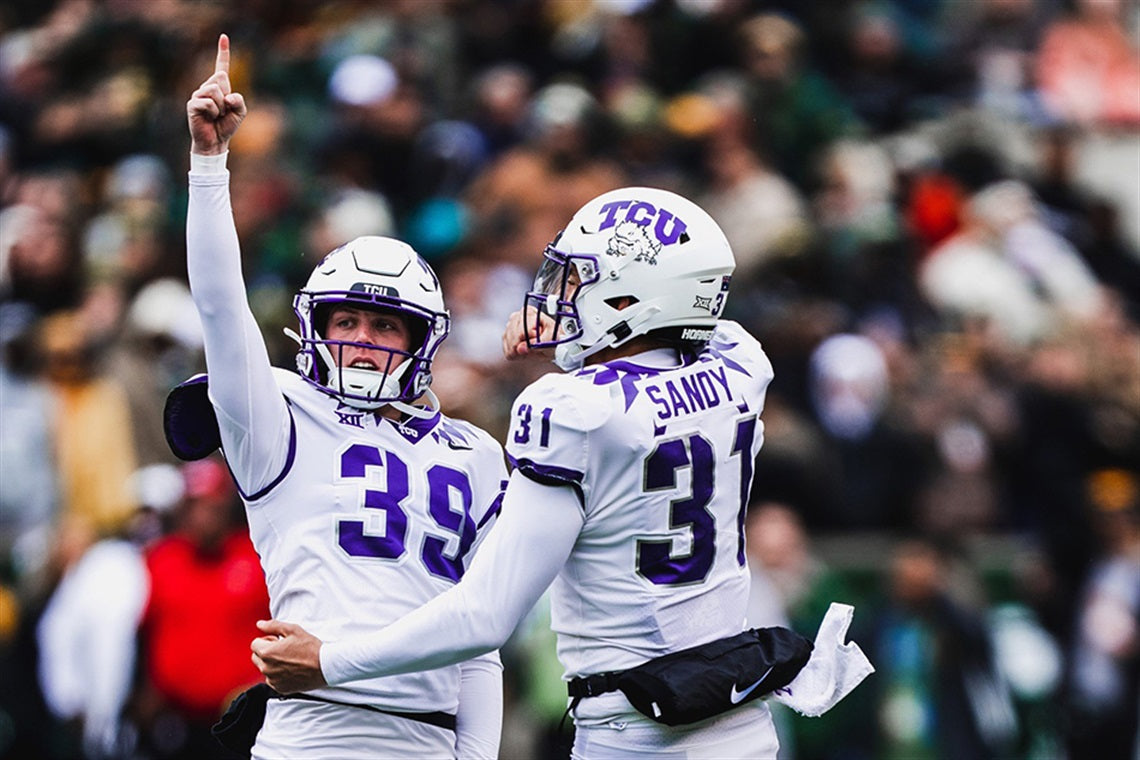 TCU Football Player Exclusive Griffin Kell Natty Season Kicker “Bazooka” Play Nike Hoodie