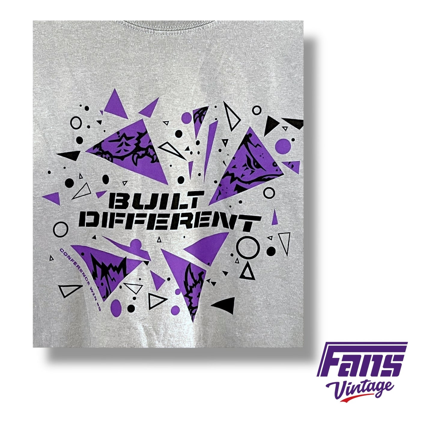 TCU Team Issued “Built Different” Player Custom Super Soft Comfort Colors Long Sleeve Shirt