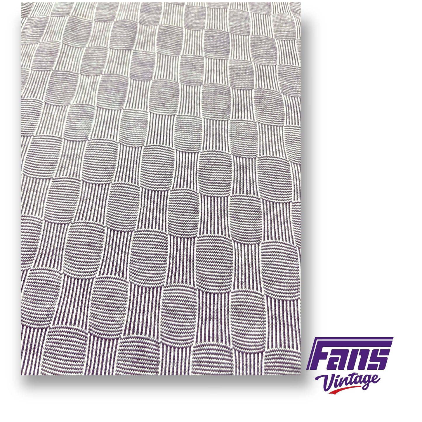 90s Vintage TCU Polo with rad pattern!