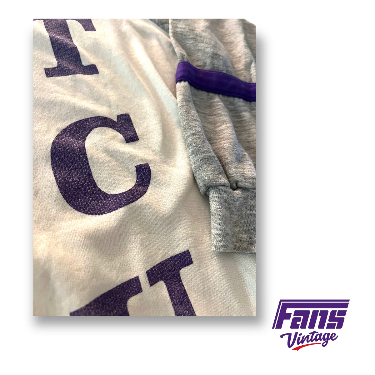 Tcu Rip Pattern Rad! Super Unique 80s Vintage TCU Color Blocked Raglan Crewneck Sweate ...