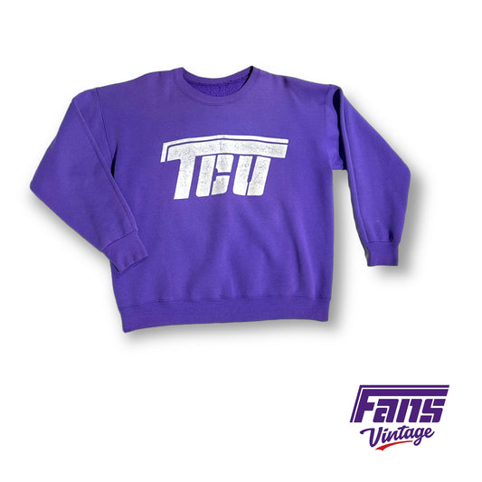90's vintage TCU Flying T crewneck sweater - Epic