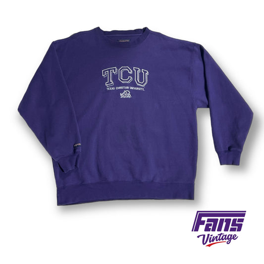 Vintage Jansport TCU crewneck sweater - Cool logo