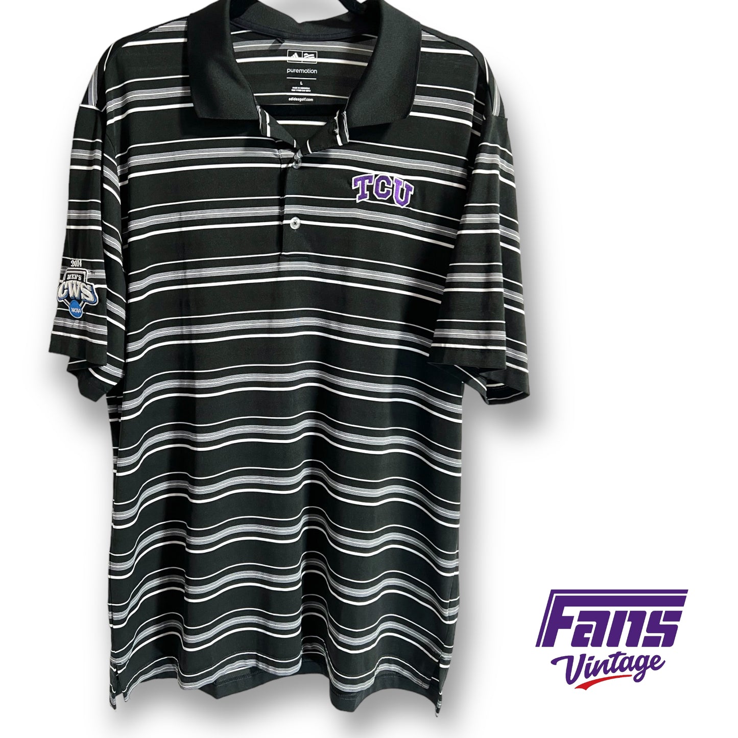 2014 Adidas TCU College World Series polo