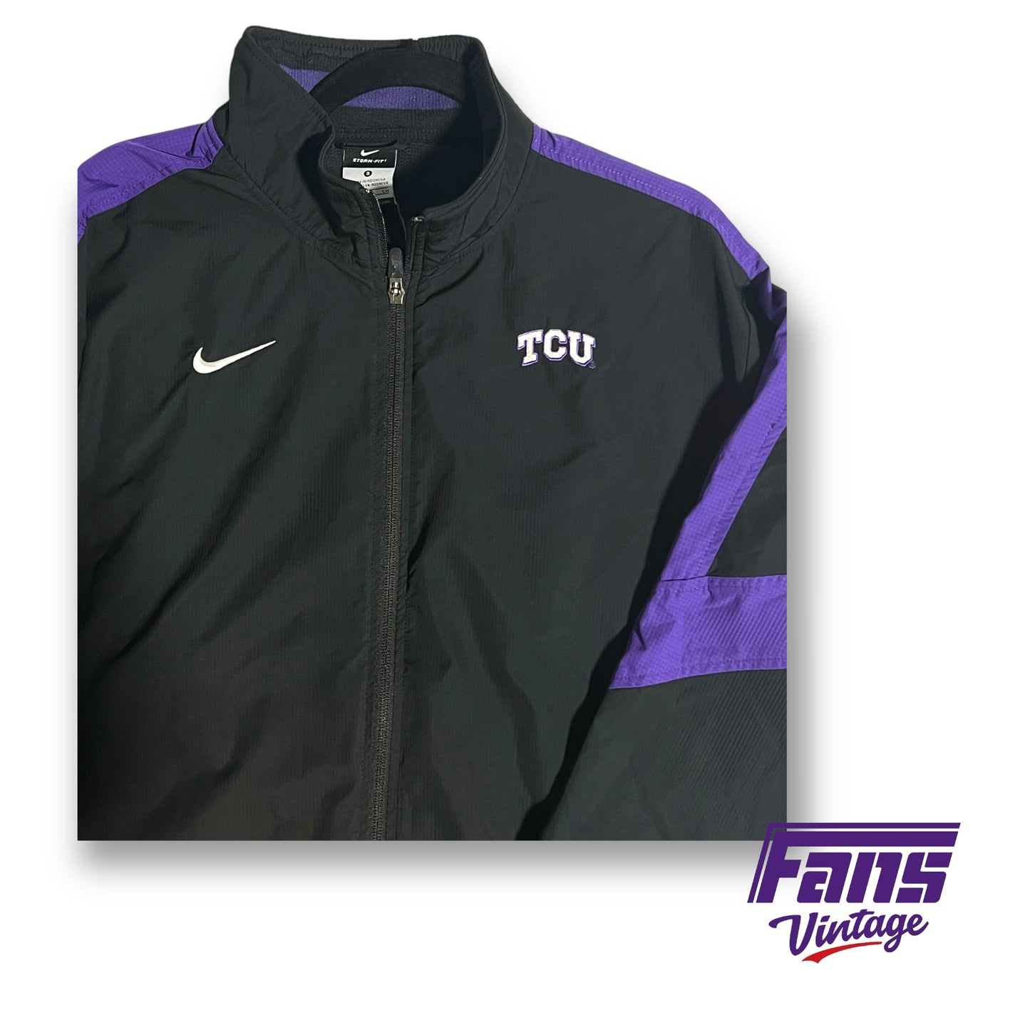 Nike Storm-fit Adv vintage TCU team issued jacket