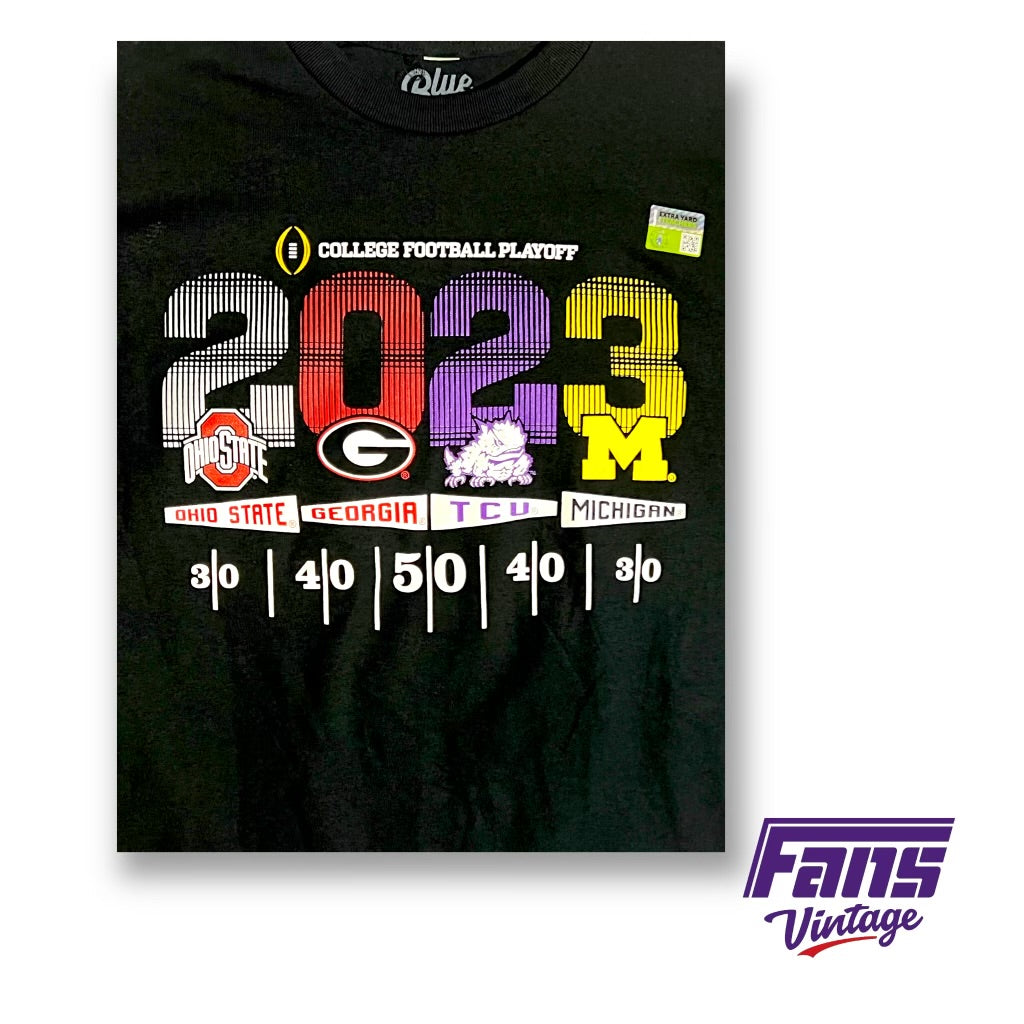 2023 College Football Playoff short and long sleeve tee -  cool logo