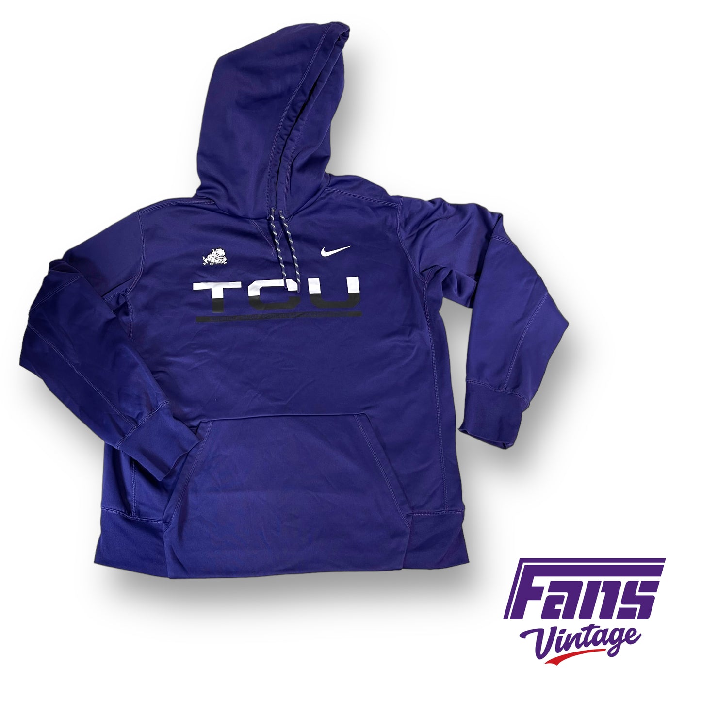 Nike TCU team issued purple hoodie