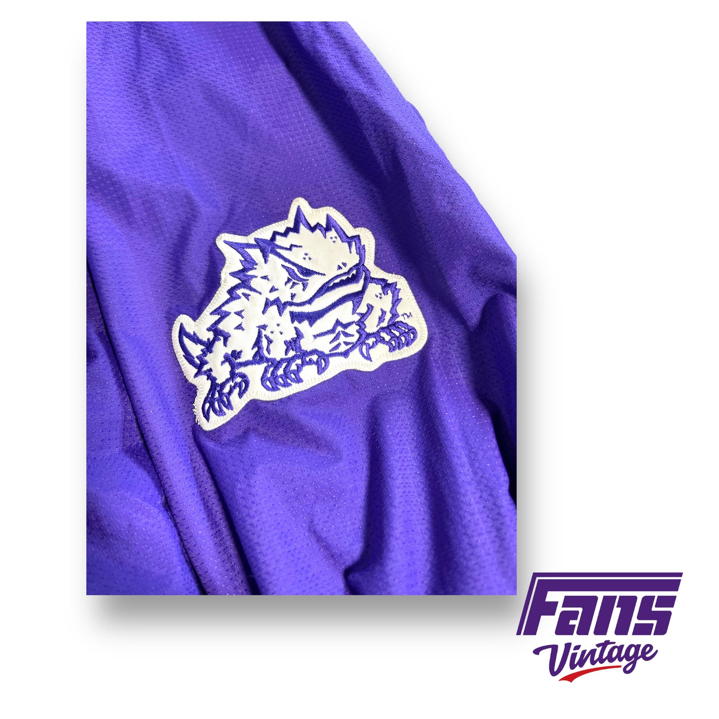 Majestic TCU purple/black jacket