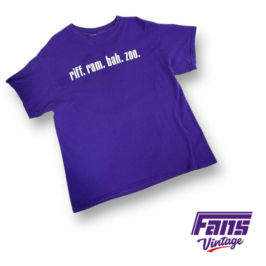 TCU 'Riff Ram' double sided tee
