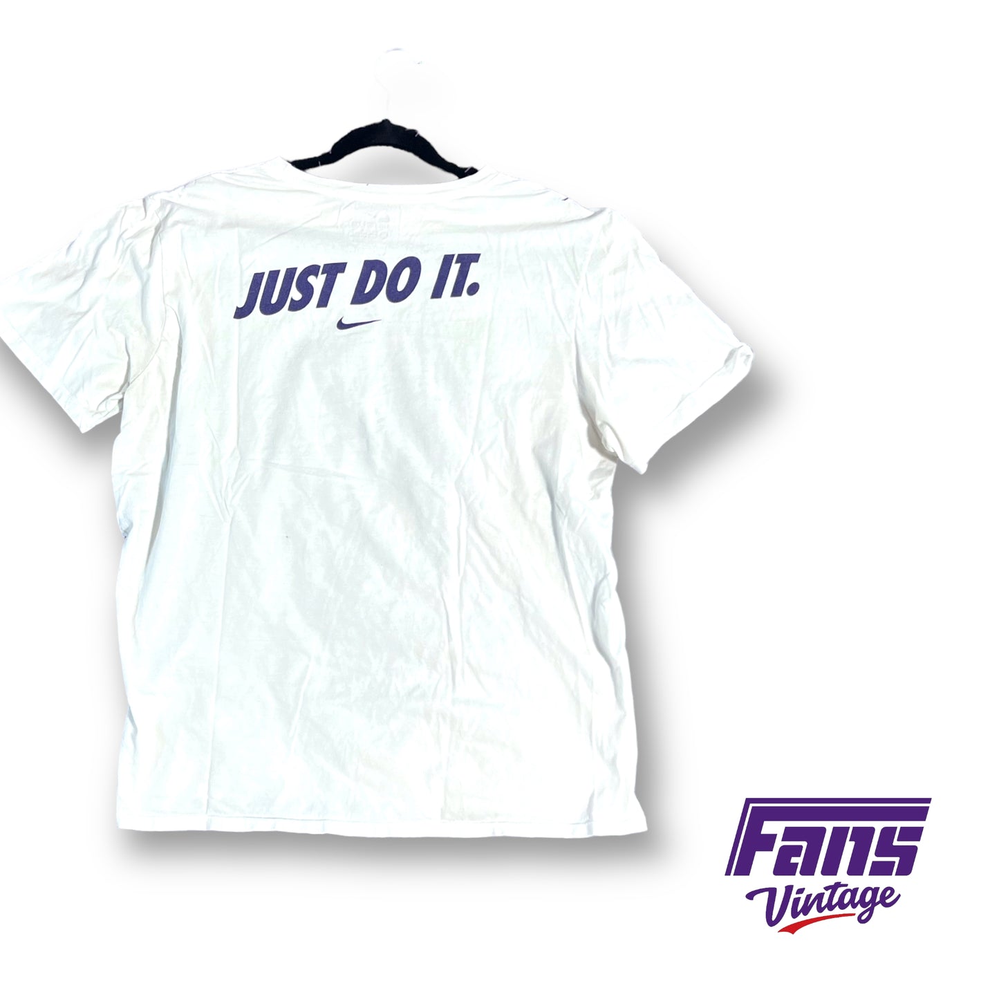 Nike TCU Basketball 'Just Do It' tee - Double sided