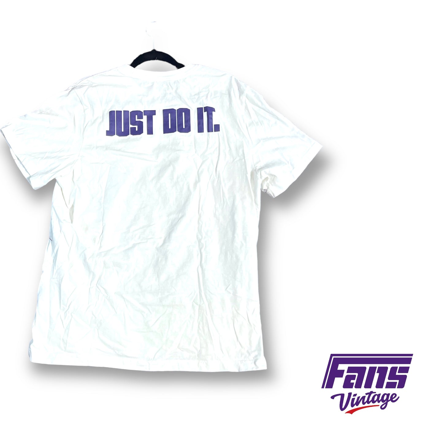 Nike TCU Basketball 'Horned Frogs' team issued DOUBLE SIDED tee