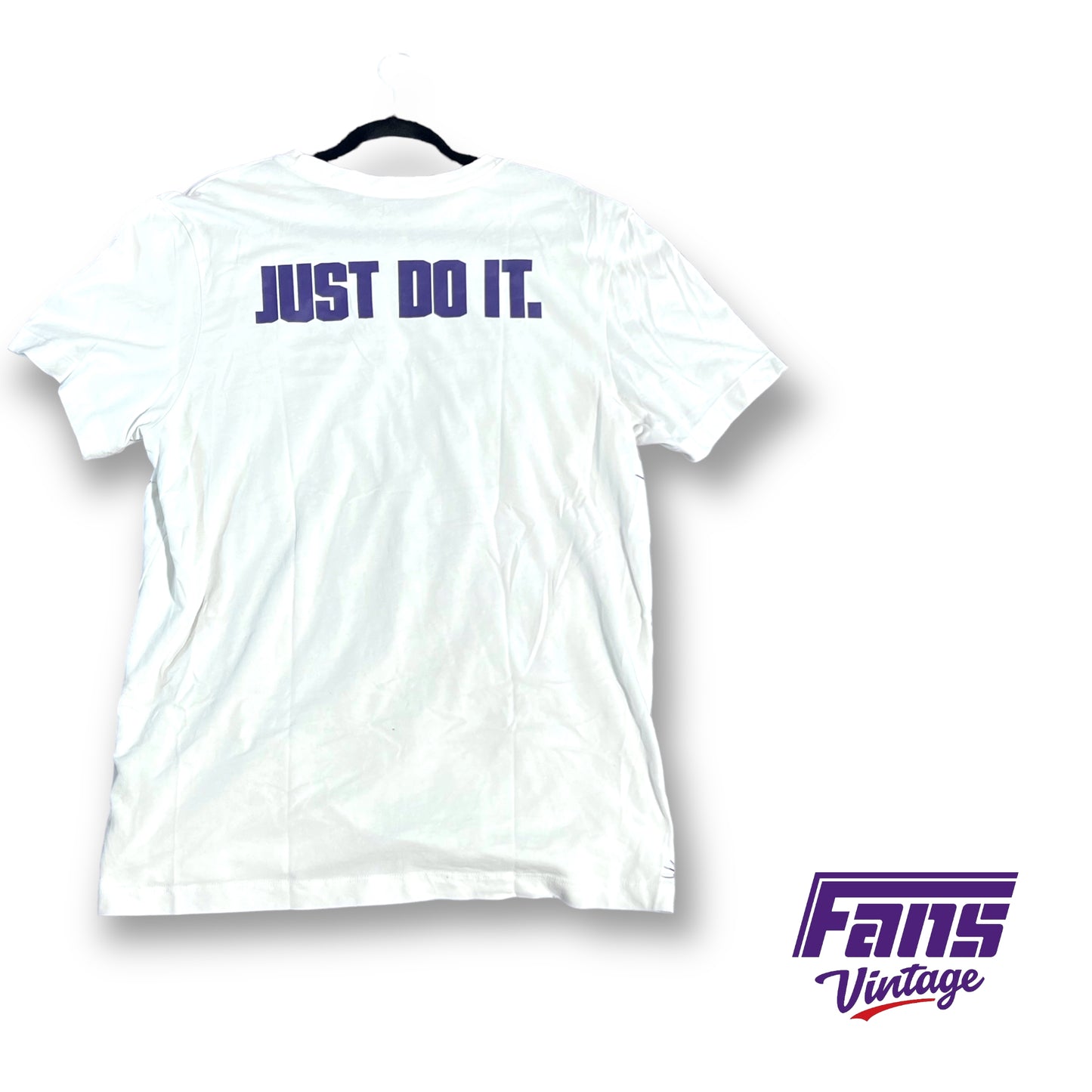 Nike TCU Basketball team issued dri-fit shirt - Spit Blood Colors