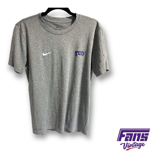 Nike TCU team issued dri-fit workout tee