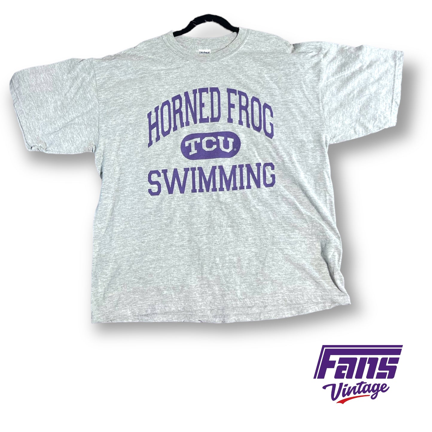 Vintage TCU Swimming 'Pain & Pride' tee