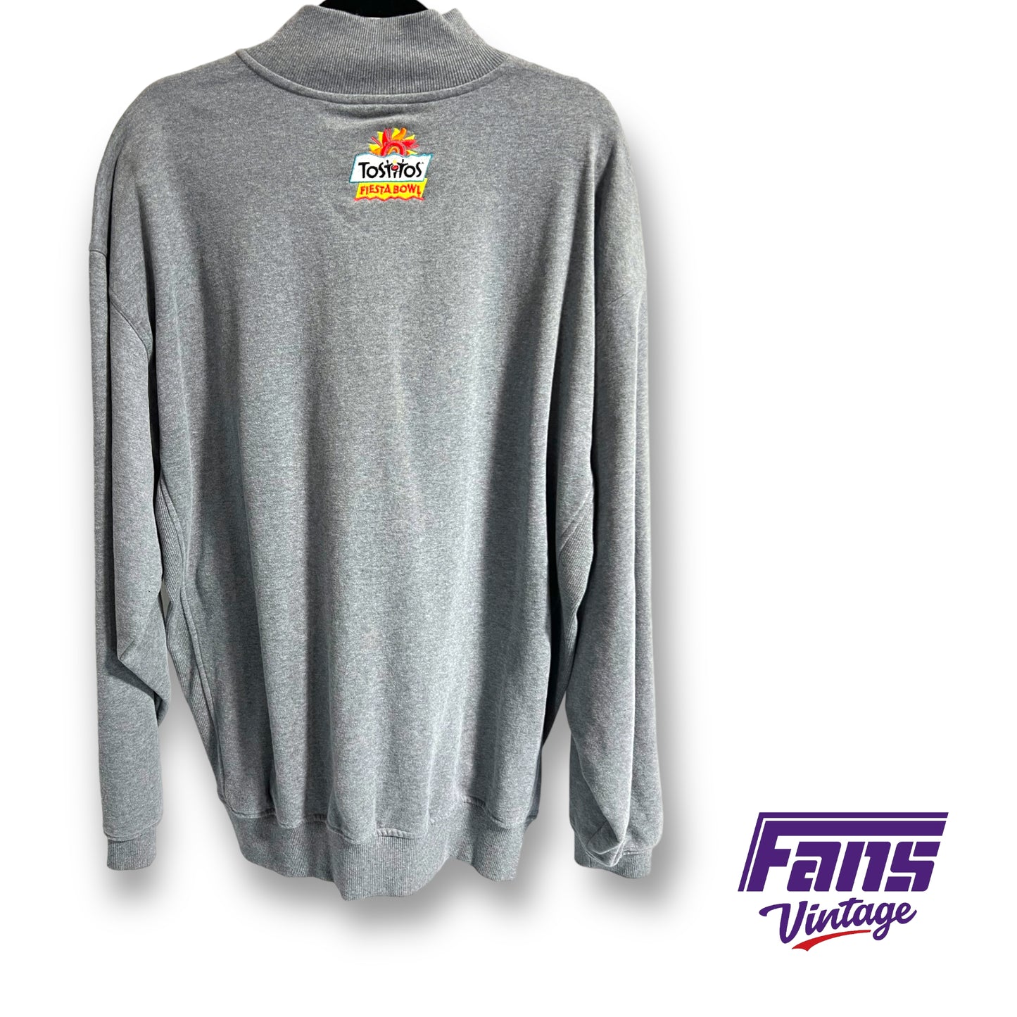 Y2K vintage Nike TCU Football Mountain West Champions quarter-zip pullover