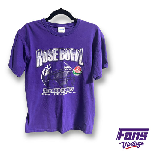 2011 TCU Football Rose Bowl tee - Rare Print