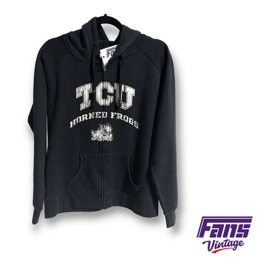 Champion TCU 'Throwback look' full-zip pullover - Super Soft