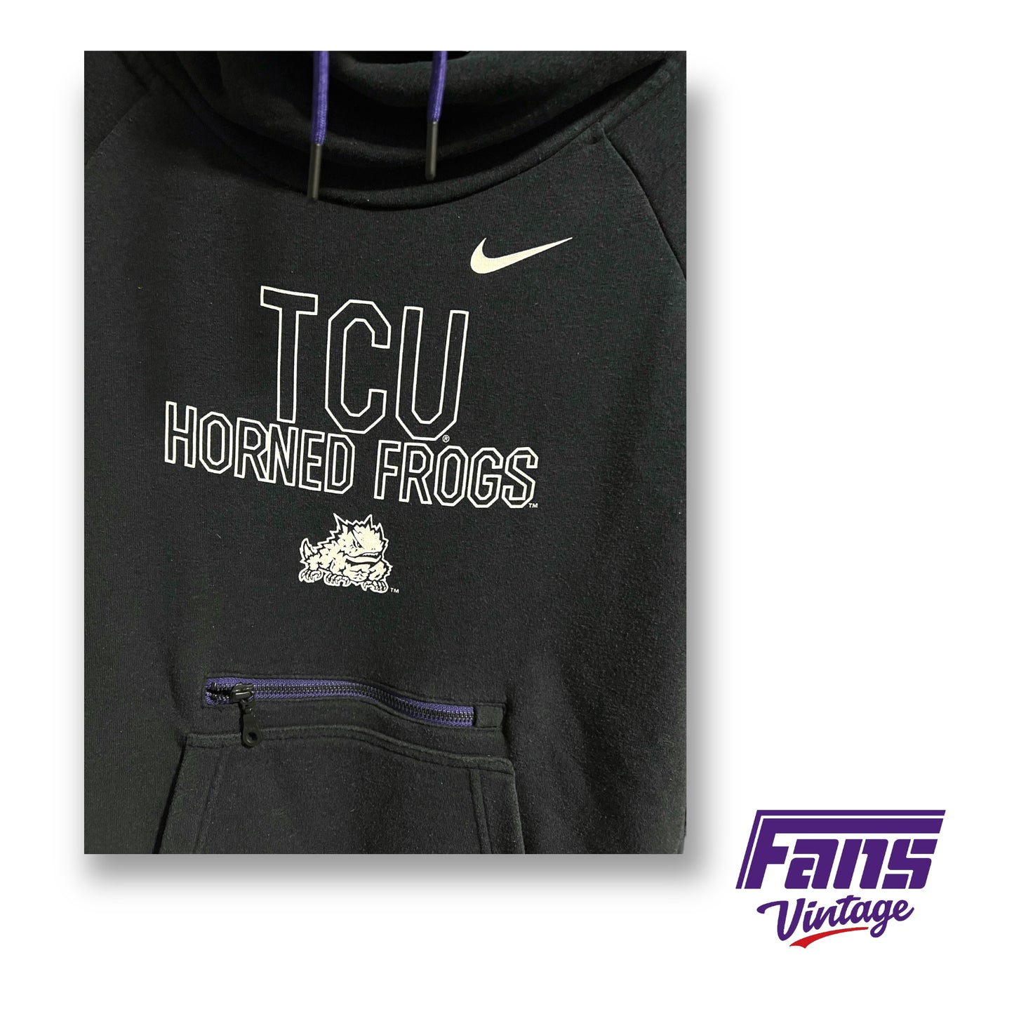 Nike TCU team issued hoodie - Soft