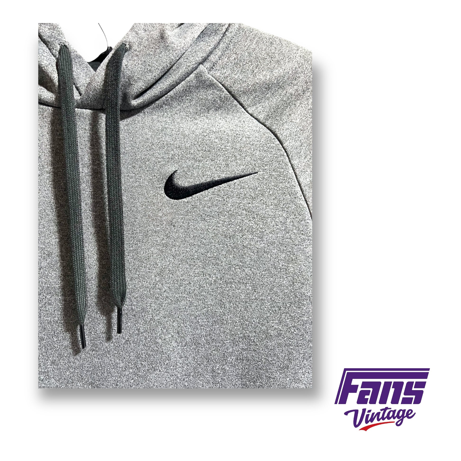 Nike TCU team issued workout dri-fit short sleeve hoodie – Fans