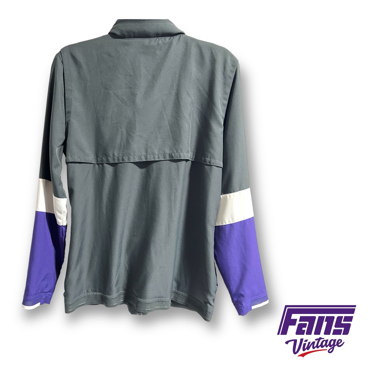 Nike TCU Basketball team issued full-zip jacket with flex hoodie