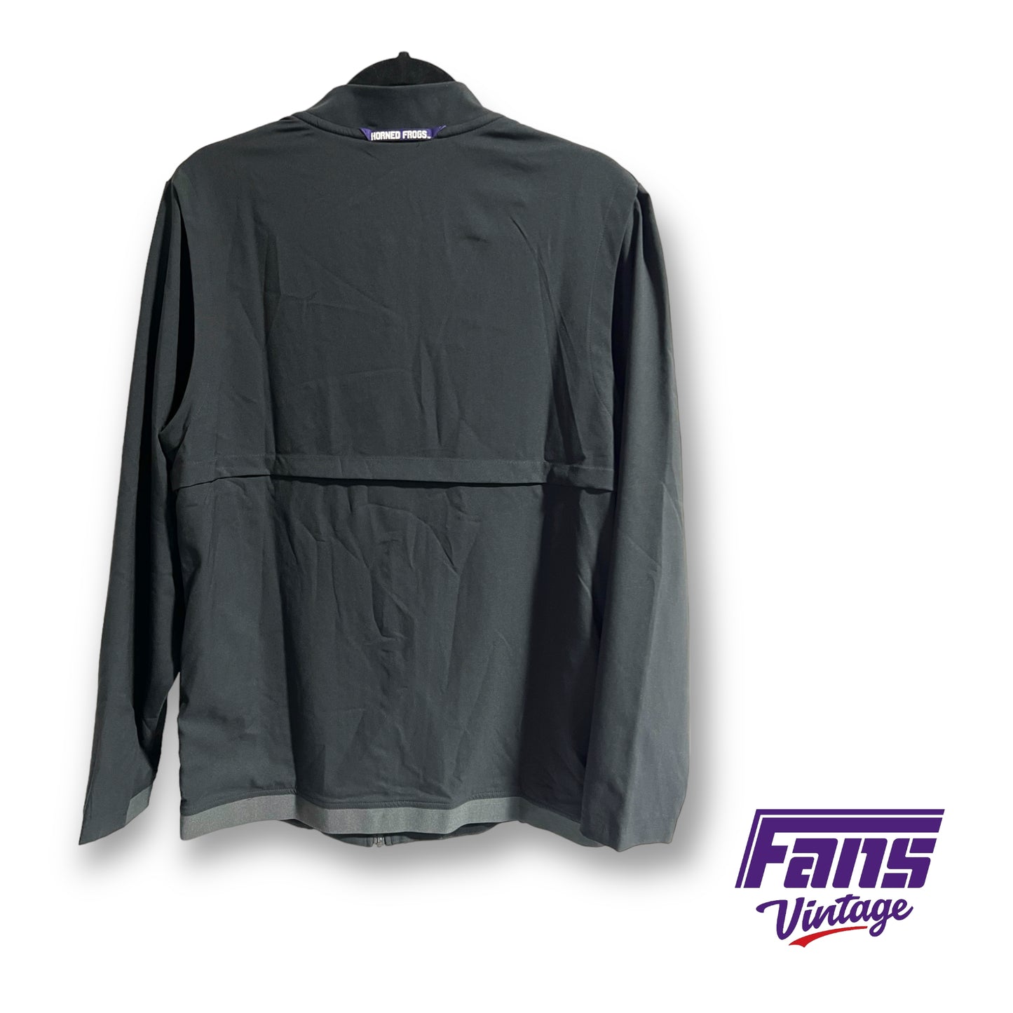 Nike TCU team issued vented full zip jacket