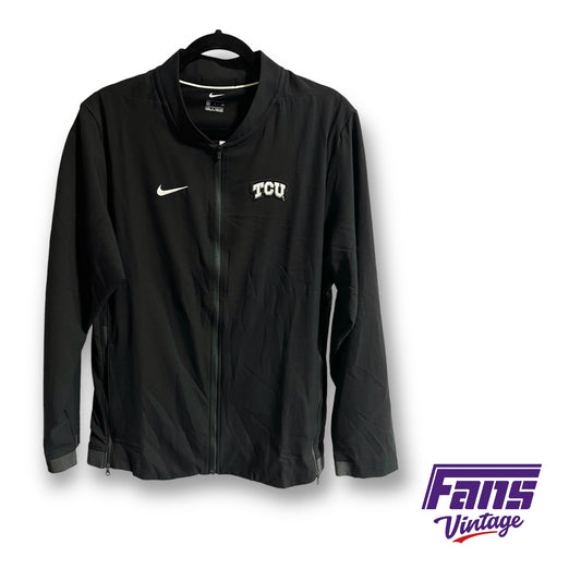 Nike TCU team issued vented full zip jacket