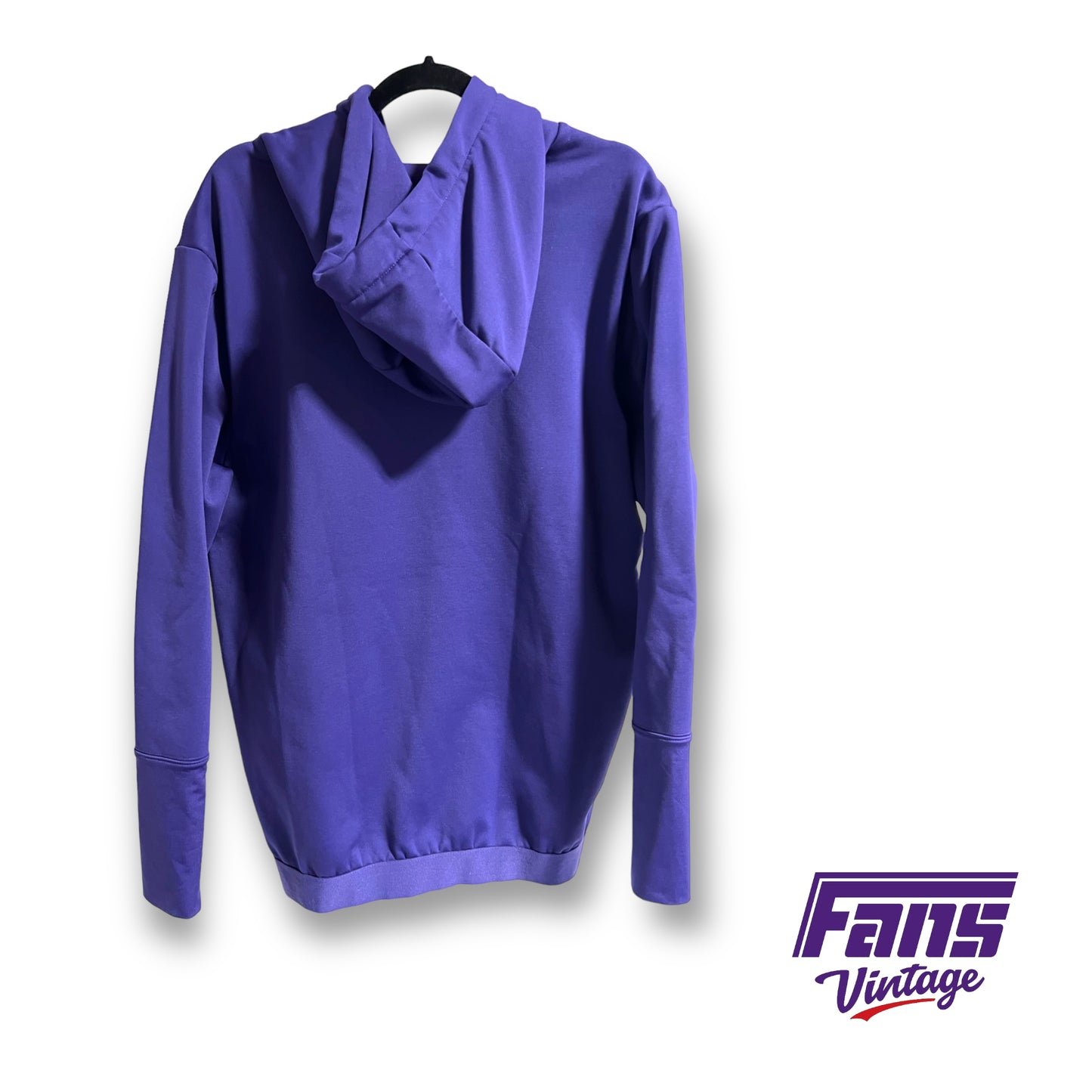 Nike TCU coach issued dri-fit hoodie - Reflective Logo!