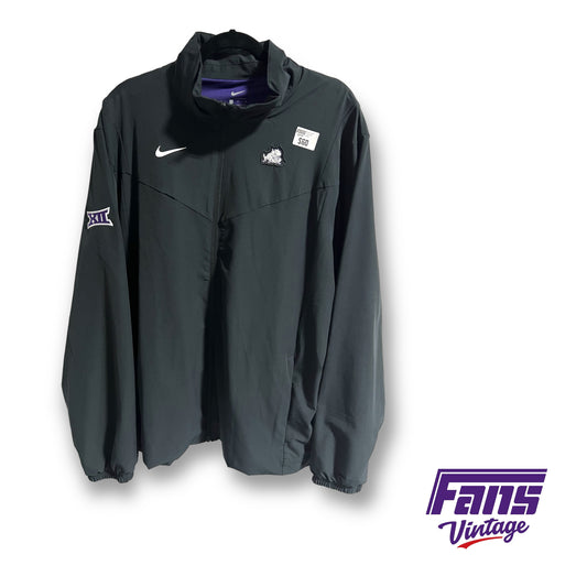 Nike TCU team issued premium “on field” travel set dri-fit jacket