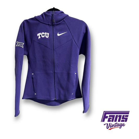 Nike Women's TCU team issued full zip hoodie