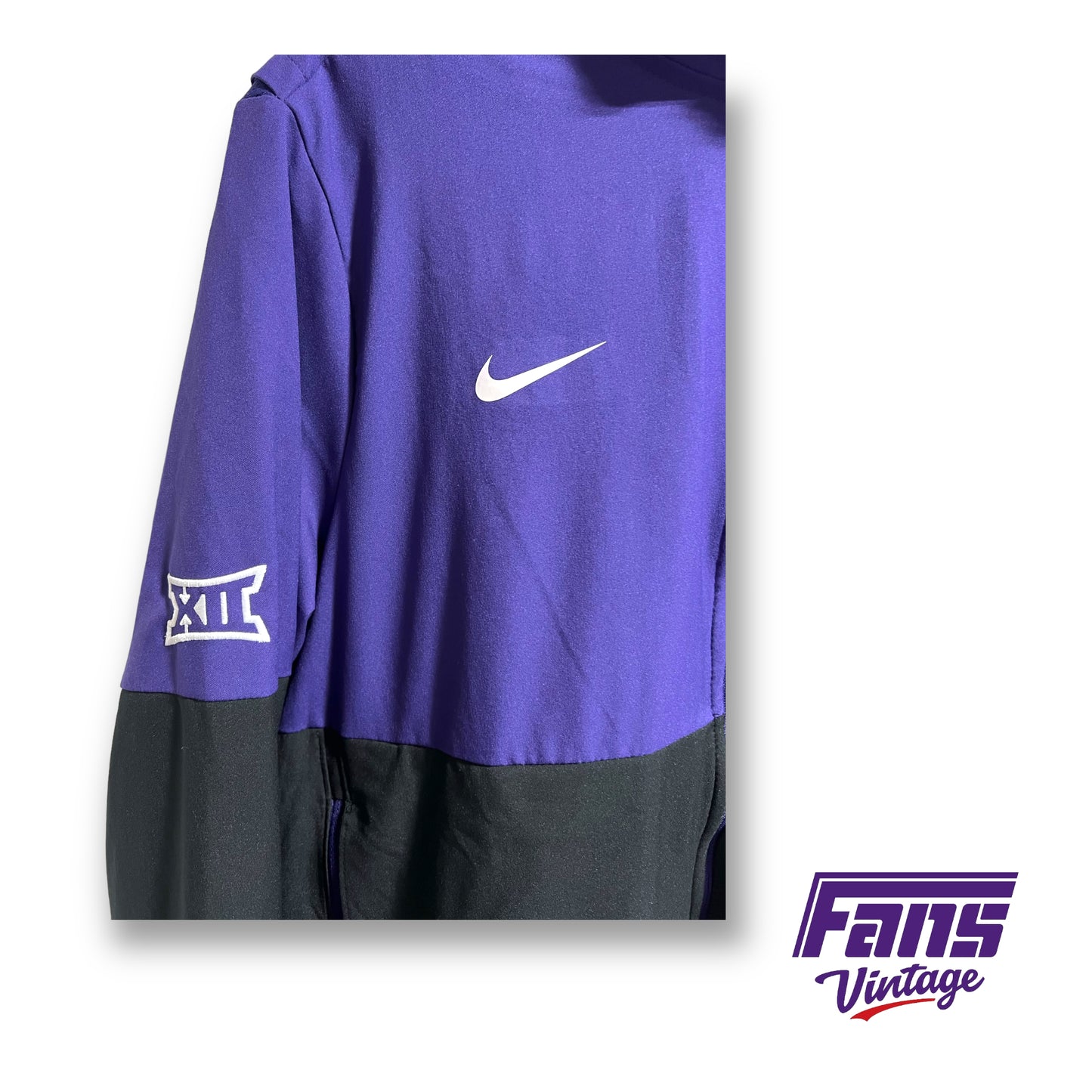 Nike TCU Basektball team issued sideline jacket - EQUALITY Patch 2020