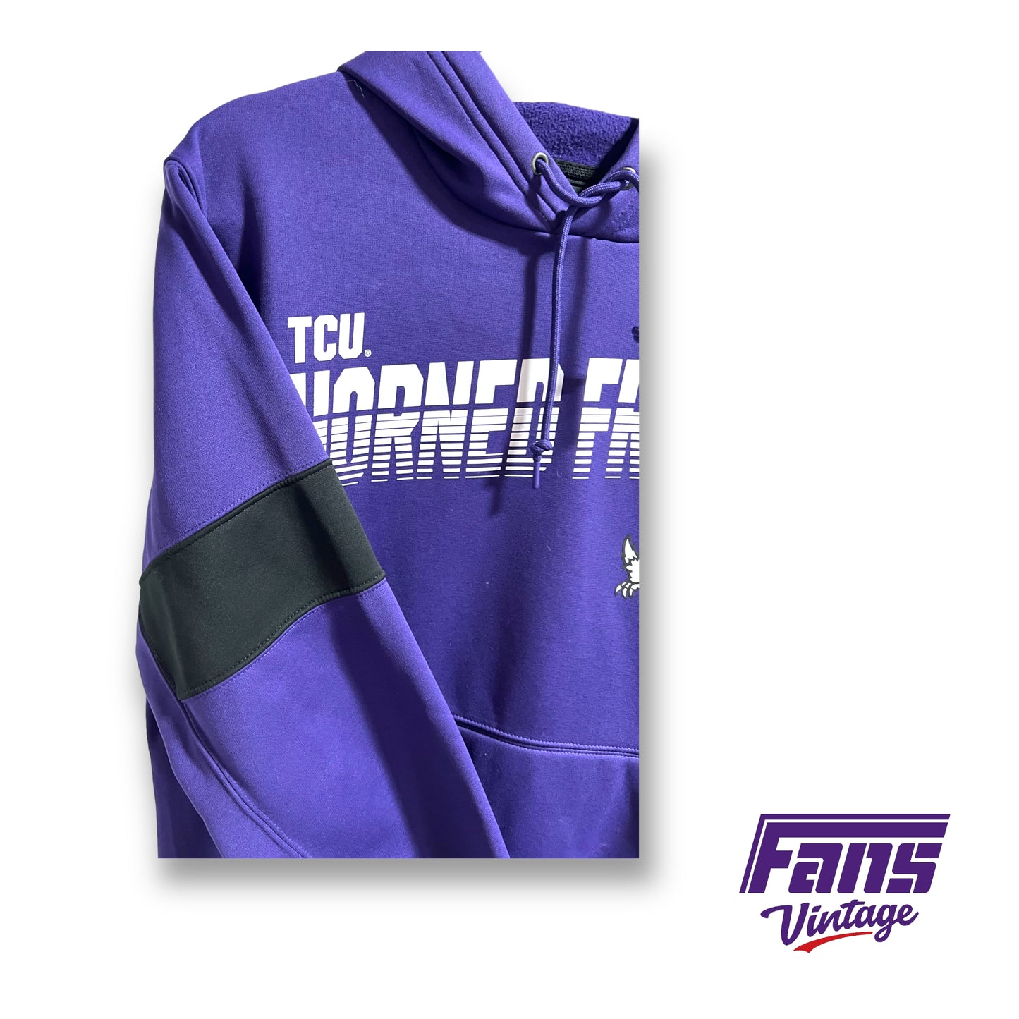 Nike TCU Horned Frogs team issued hoodie