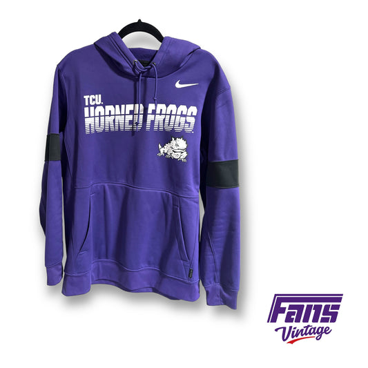 Nike TCU Horned Frogs team issued hoodie