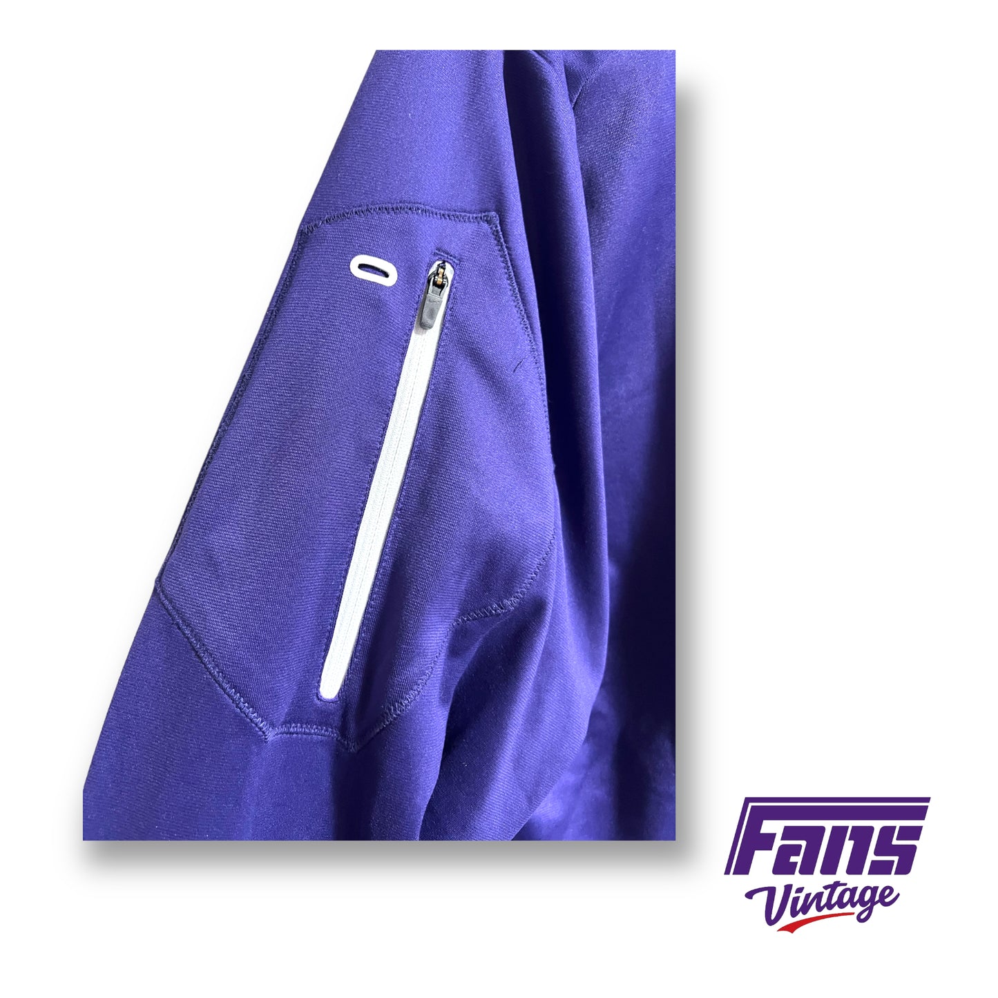 Nike TCU team issued dri-fit full-zip jacket