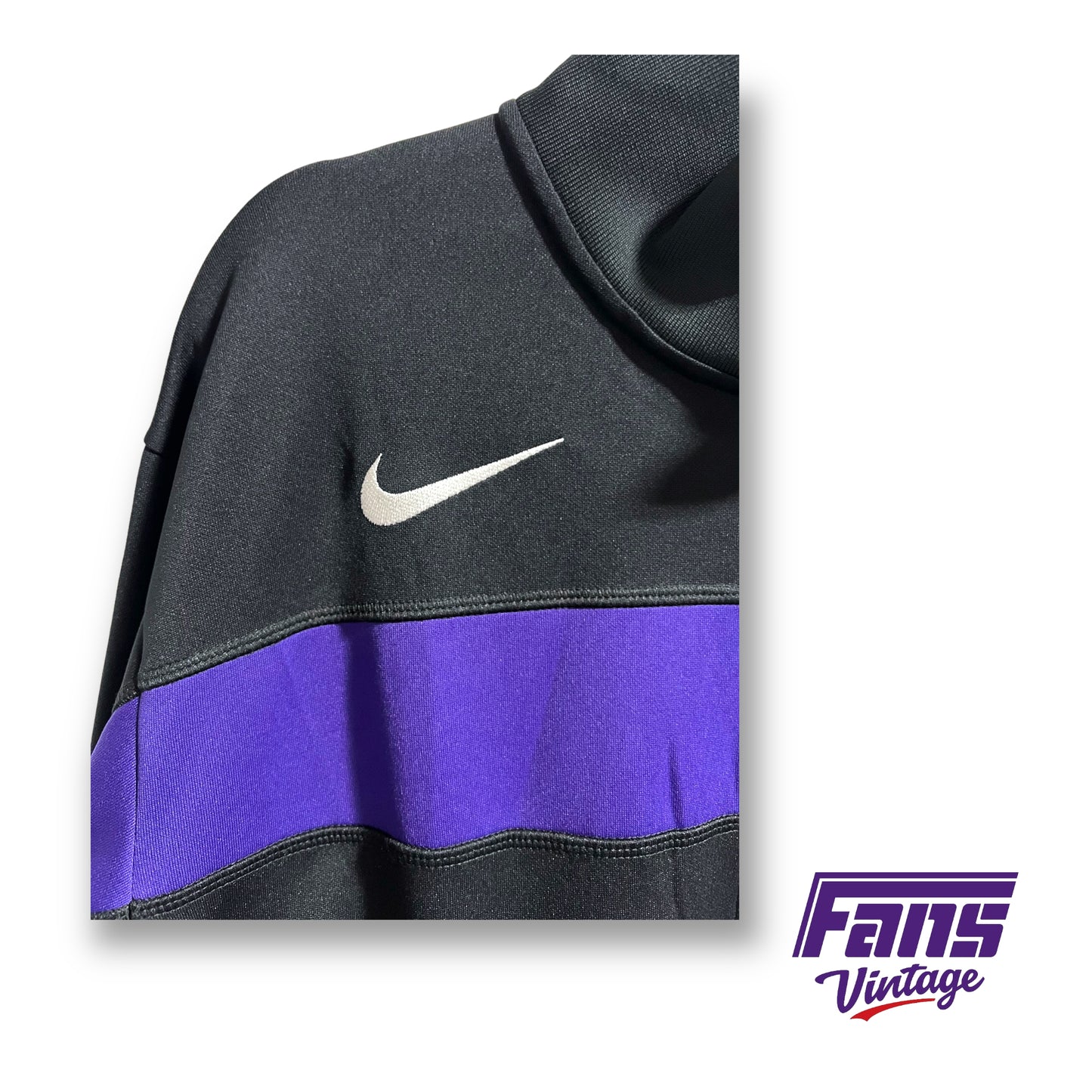 2010 Nike TCU team issued track style jacket