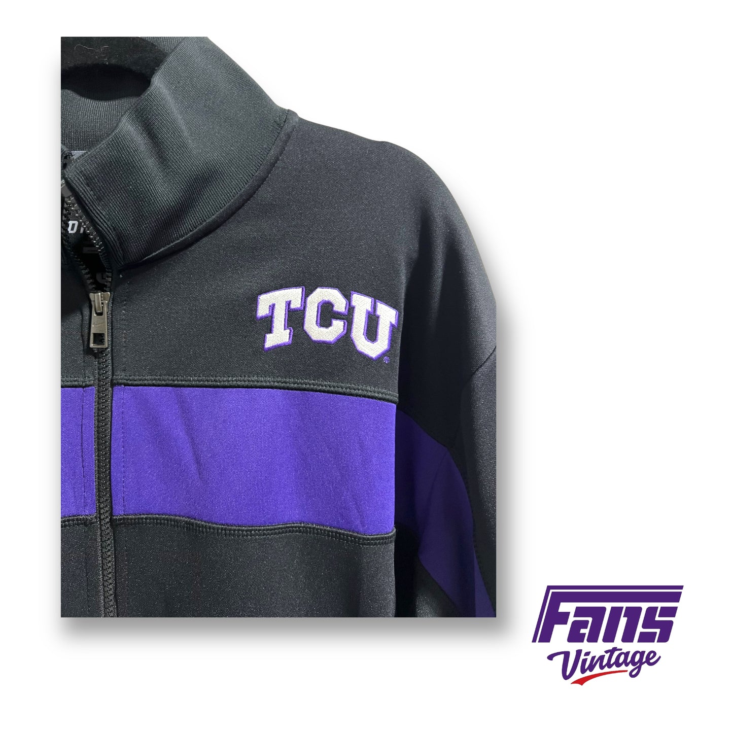 2010 Nike TCU team issued track style jacket