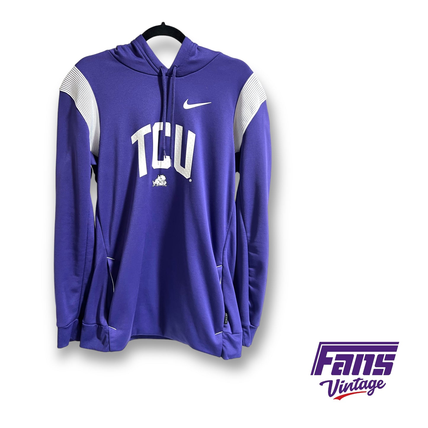 Nike TCU Football 2022 team issued Coach's Sideline hoodie - Rare!