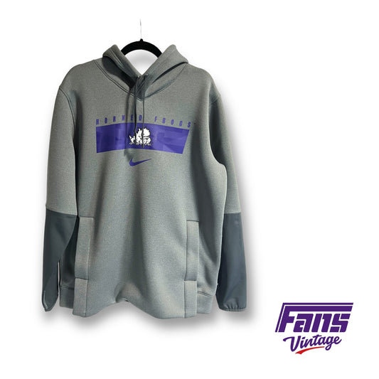 Nike TCU Football on the field hoodie - Insane Details