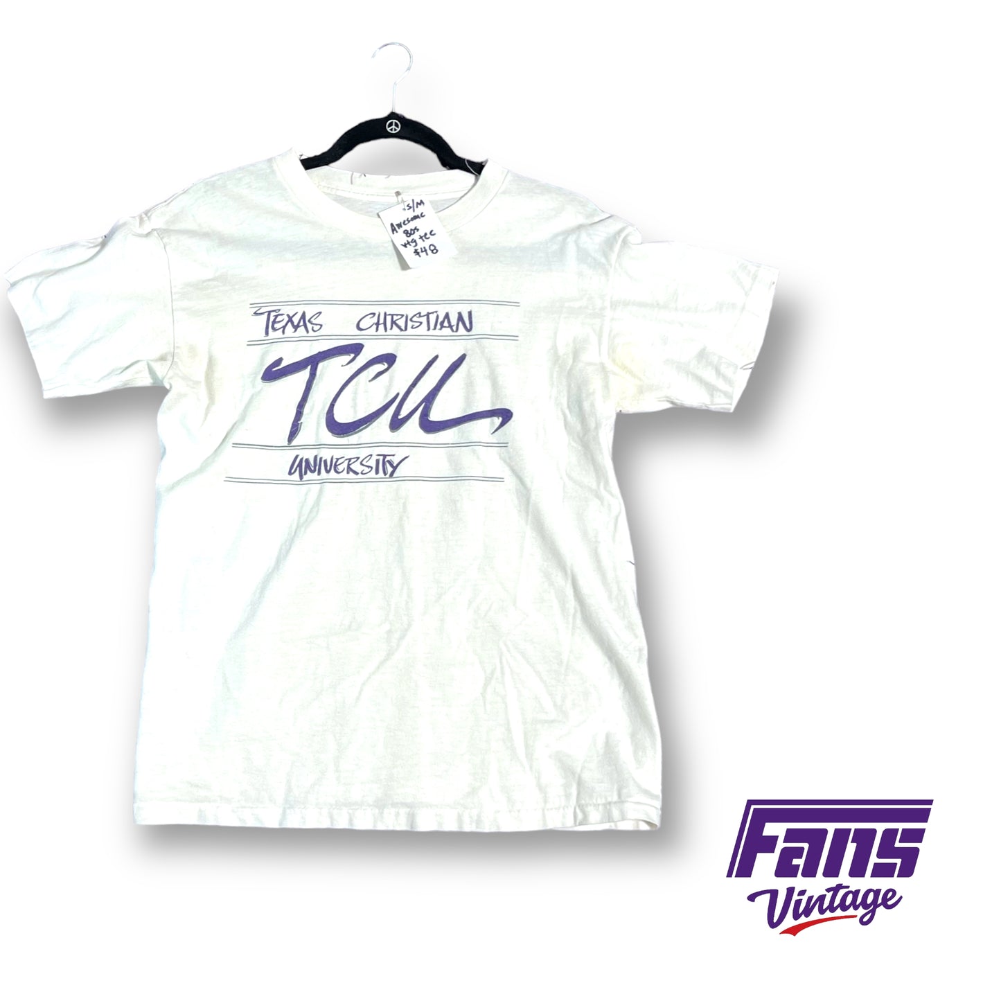 80's vintage TCU tee - Awesome