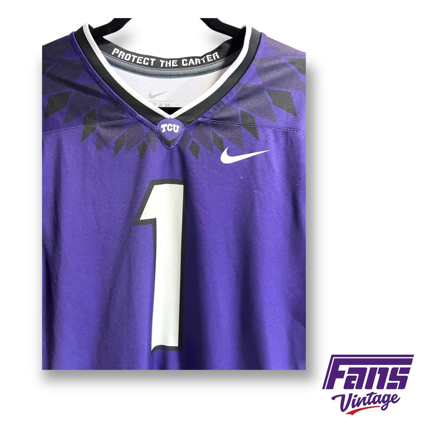 Nike 2019 Sublimation Print “Black Panther” Era TCU Football jersey - NEW with tags!