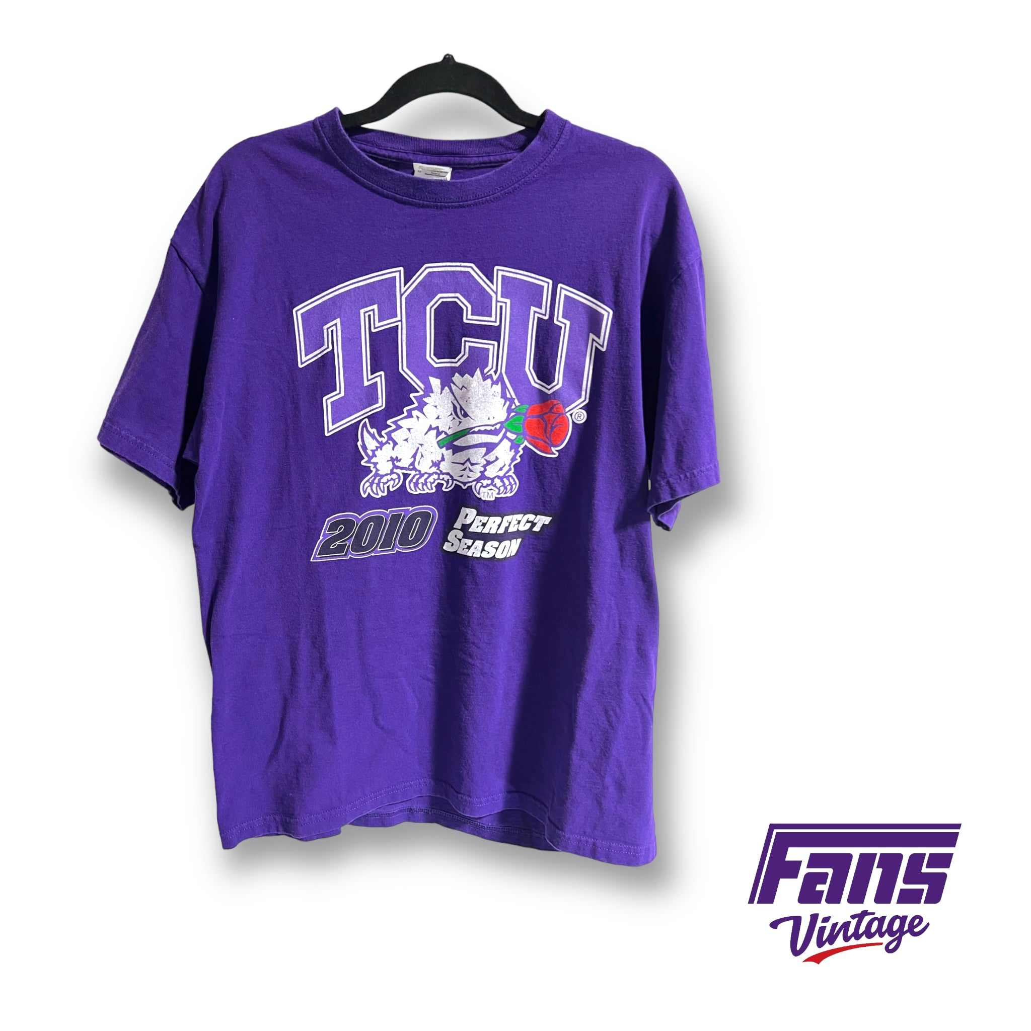 Insane TCU 'Perfect Season' t-shirt - Epic – Fans Vintage