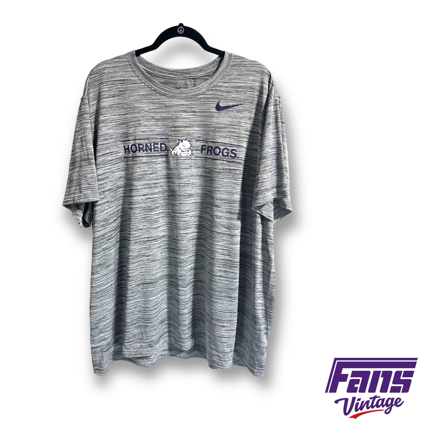 TCU Team Issued Premium Nike dri-fit training shirt