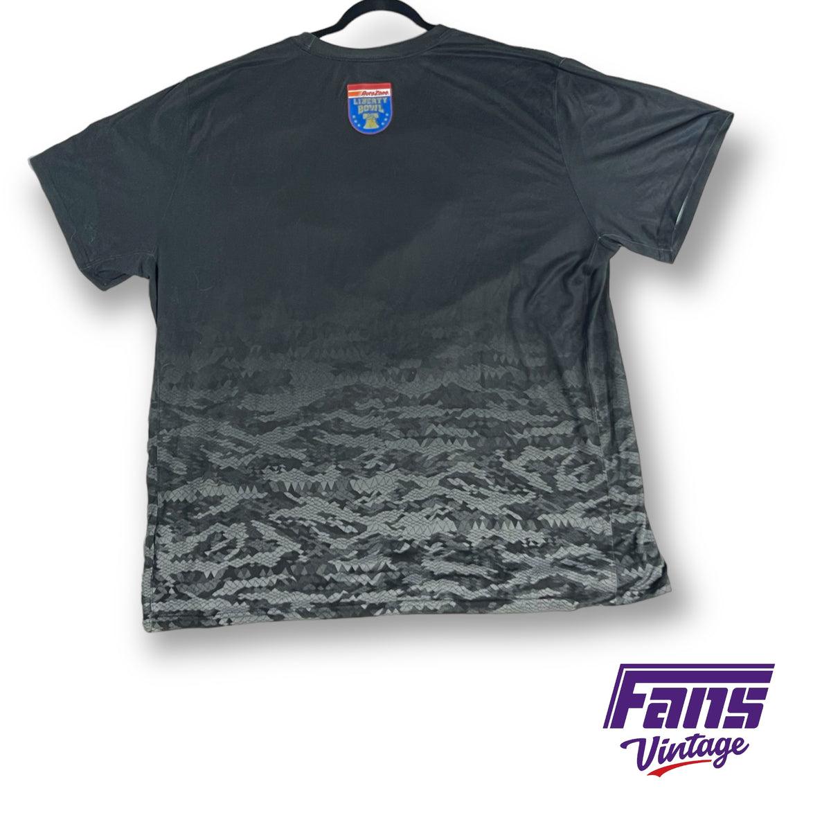 Tcu Rip Pattern Insane Nike TCU Football Liberty Bowl tee - Cool Frogskin pattern ...
