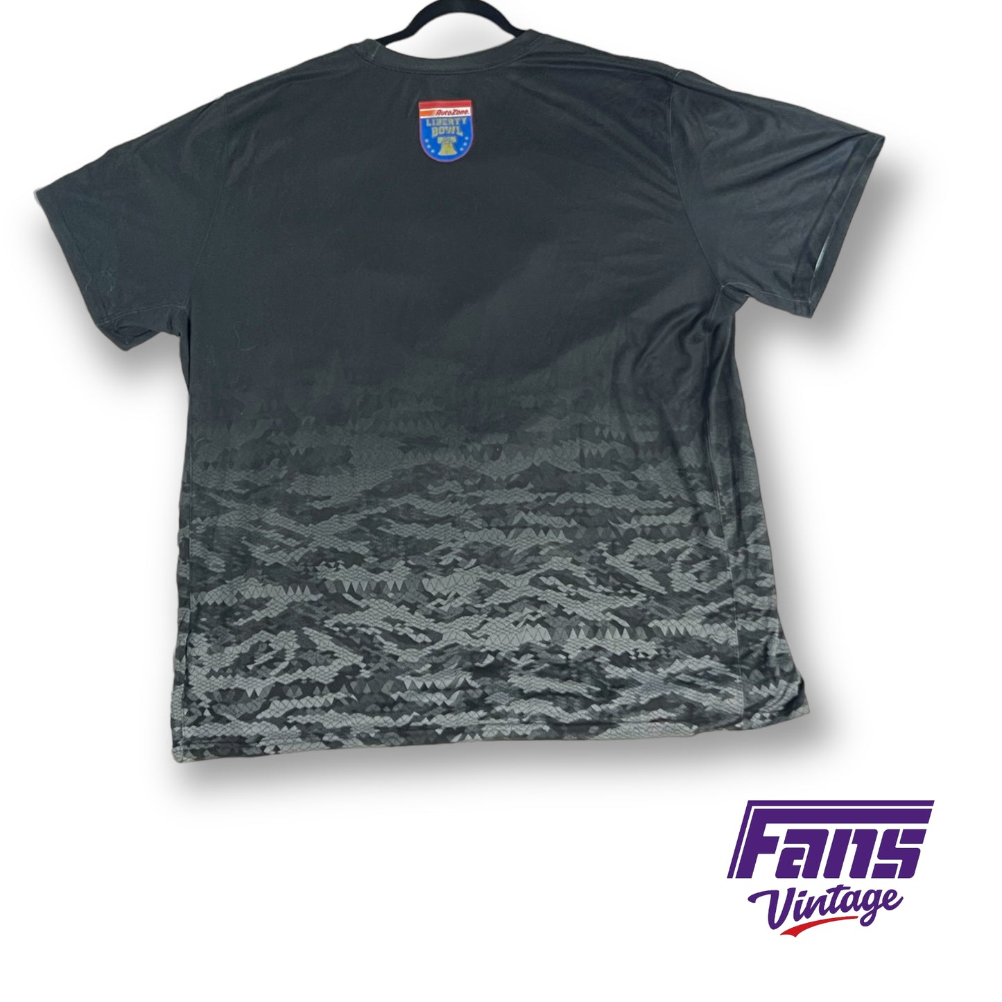 Insane Nike TCU Football Liberty Bowl tee - Cool Frogskin pattern