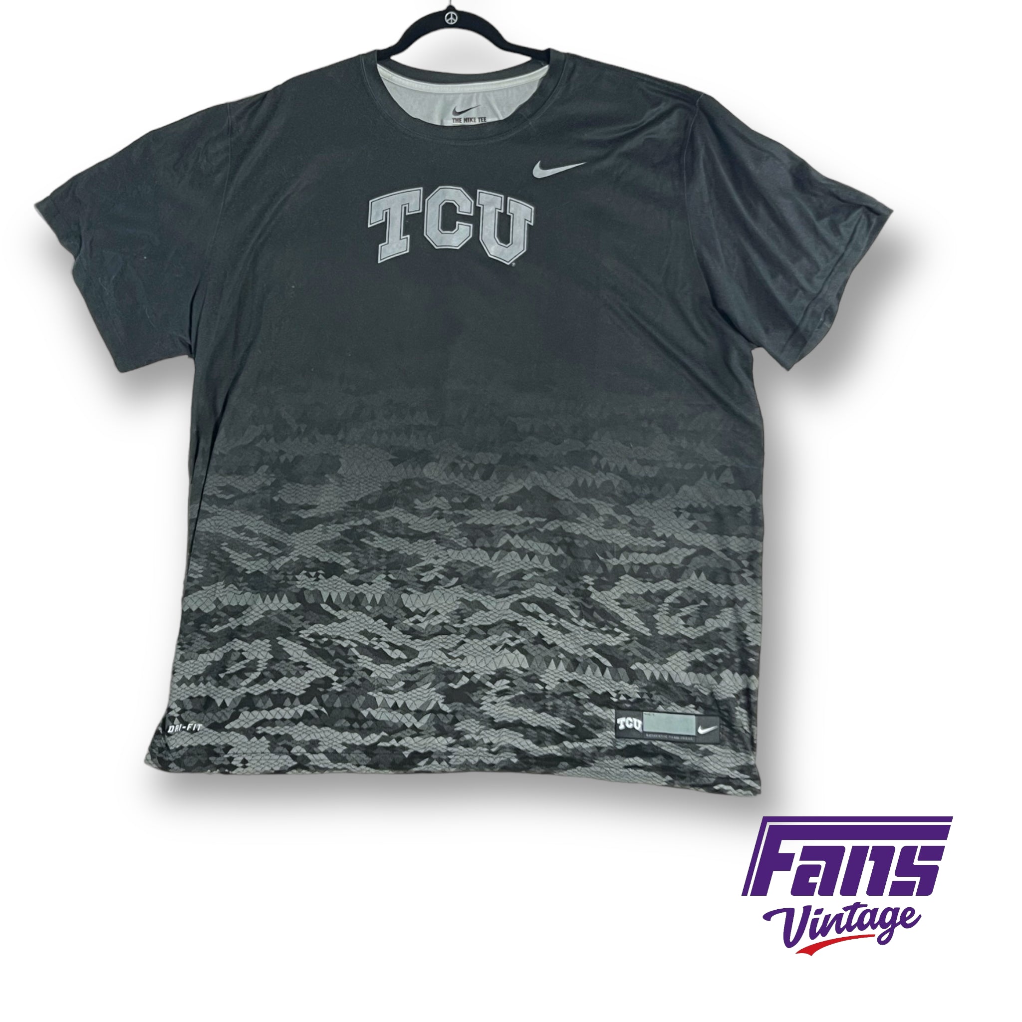 Tcu Rip Pattern Insane Nike TCU Football Liberty Bowl tee - Cool Frogskin pattern ...
