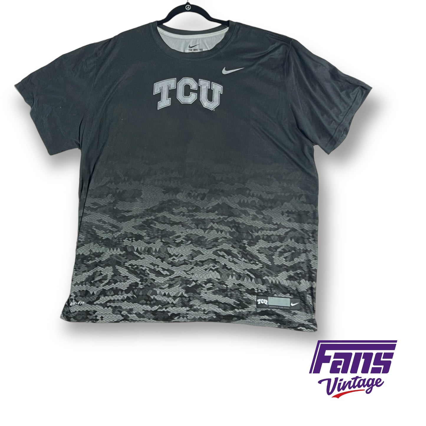 Insane Nike TCU Football Liberty Bowl tee - Cool Frogskin pattern