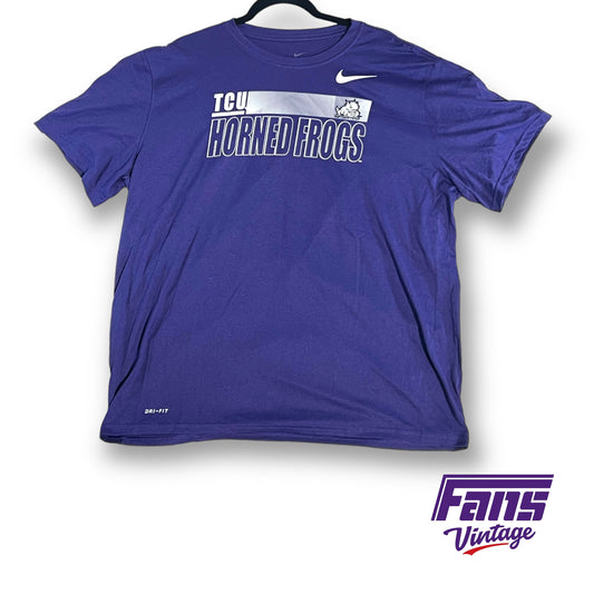 Nike TCU team issued dri-fit tee