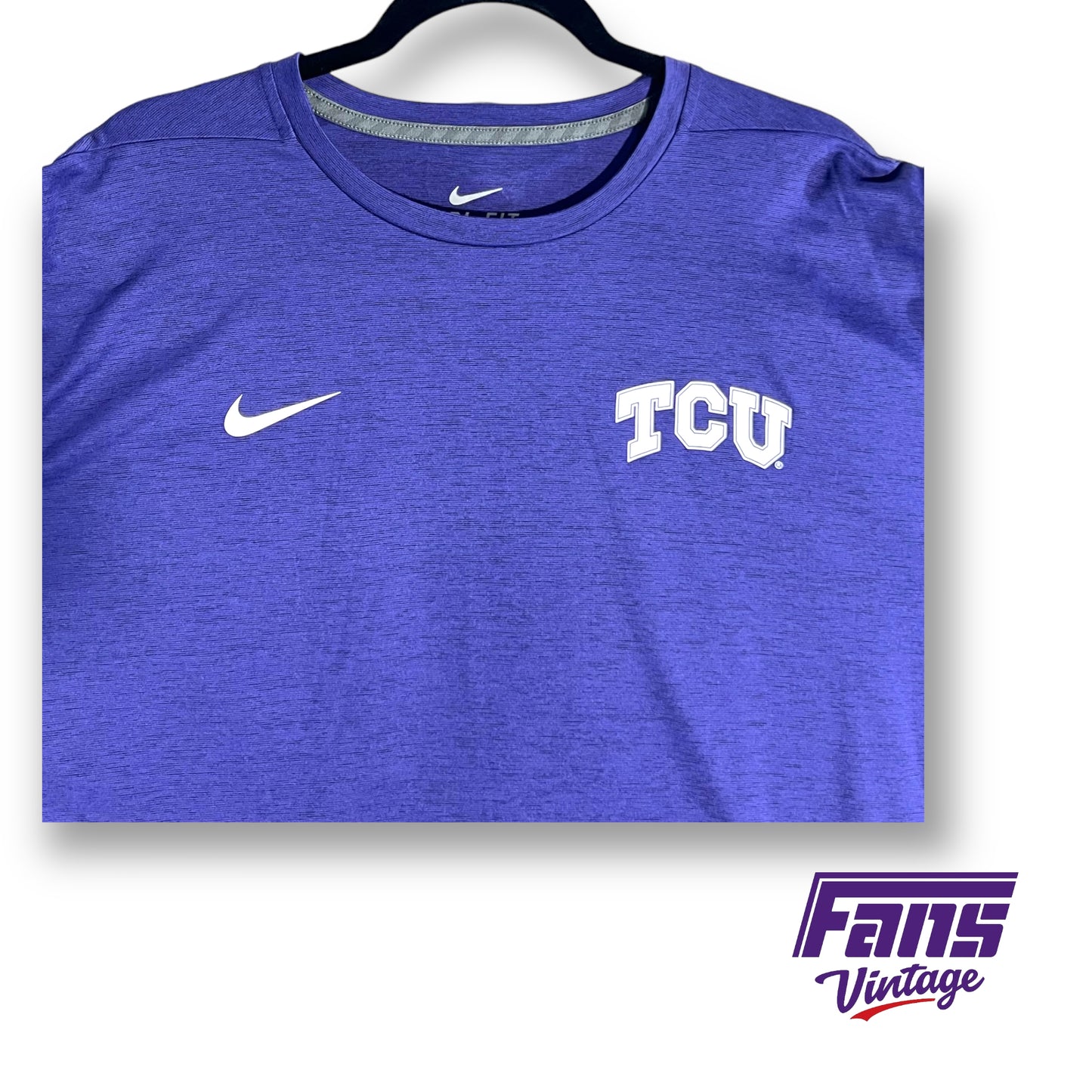 Nike TCU team issued dri-fit workout tee