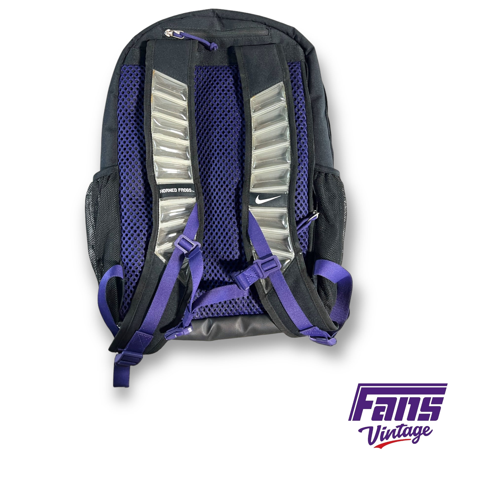 men's nike team football backpack Nike TCU Football team issued backpack – Fans Vintage