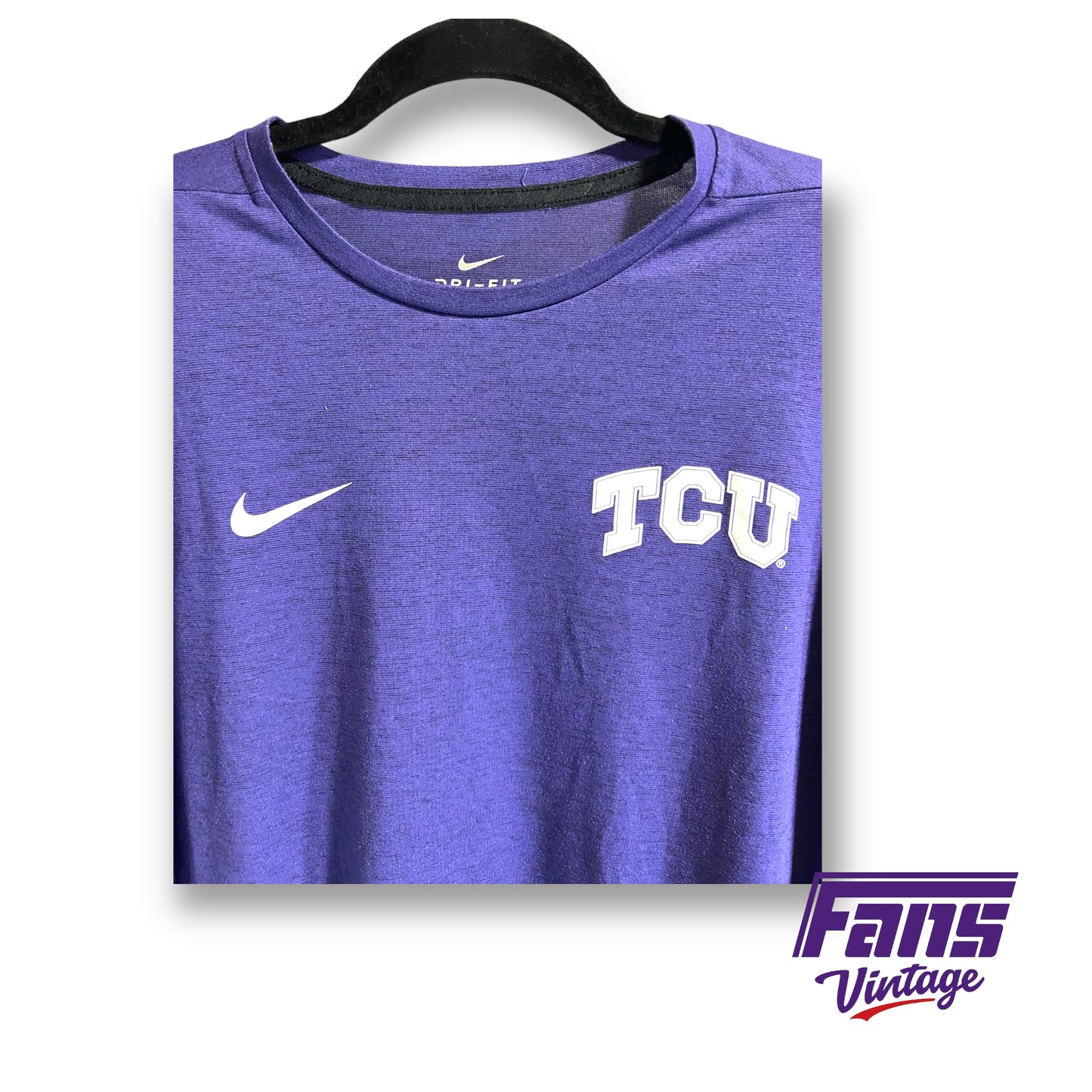 Premium Nike TCU team issued workout shirt