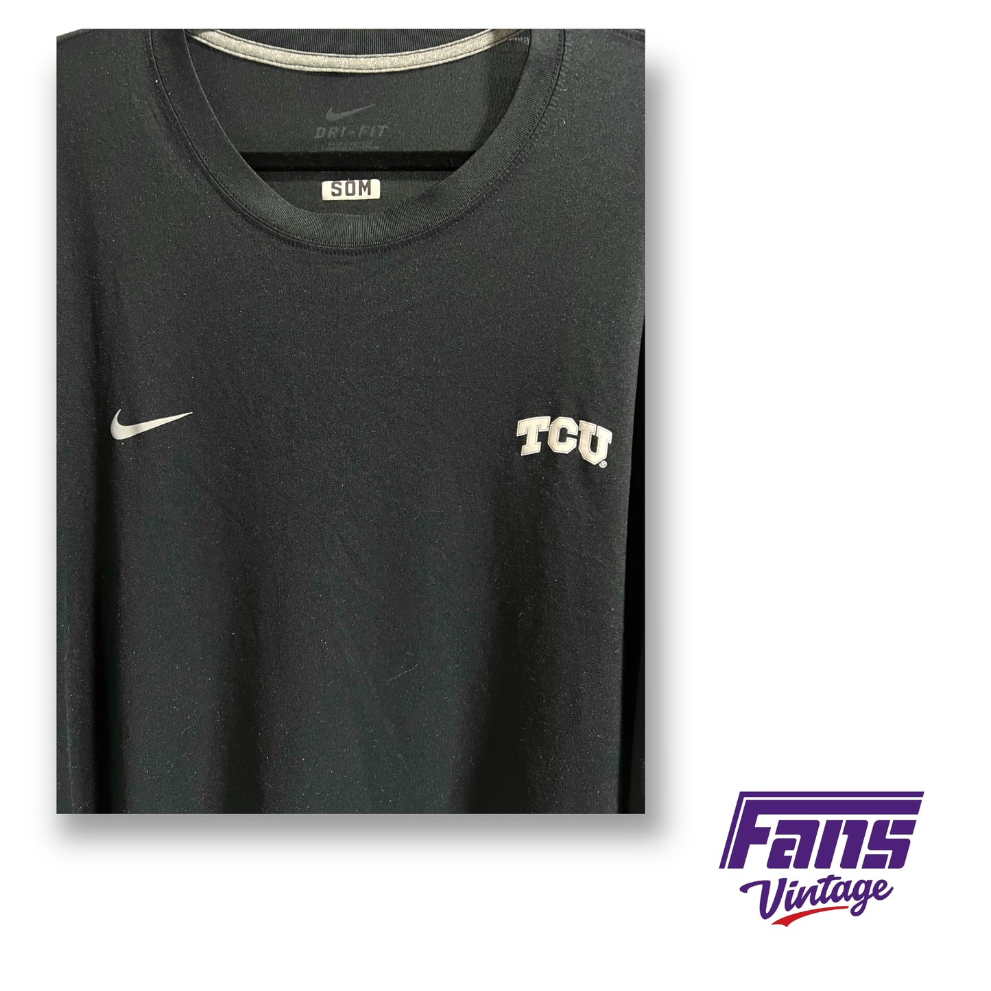 Nike TCU long sleeve dri-fit workout shirt