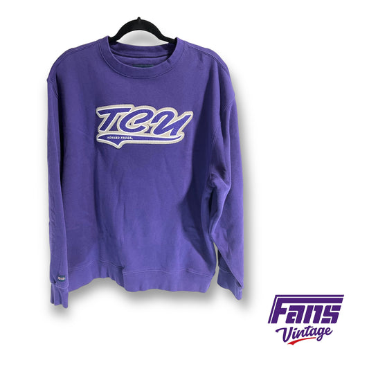 Vintage Jansport TCU crewneck sweater